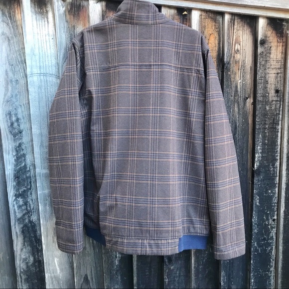 Men’s Patagonia Plaid Bomber Jacket - Picture 4 of 5